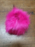 Pon Pon in Pelliccia Sintetica 12cm di Diametro per Cappelli e Hobbistica 15 Colori