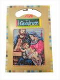 Stafil il kit Ricamo Mezzo Punto Consente di Realizzare un Quadro da Ricamare anche a Punto Croce, Stampa, Ago, Filati in Cotone Lanato e Istruzioni