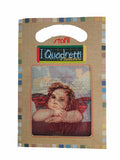 Stafil il kit Ricamo Mezzo Punto Consente di Realizzare un Quadro da Ricamare anche a Punto Croce, Stampa, Ago, Filati in Cotone Lanato e Istruzioni
