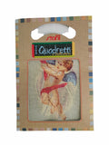 Stafil il kit Ricamo Mezzo Punto Consente di Realizzare un Quadro da Ricamare anche a Punto Croce, Stampa, Ago, Filati in Cotone Lanato e Istruzioni