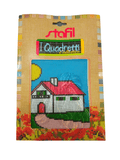 Stafil il kit Ricamo Mezzo Punto Consente di Realizzare un Quadro da Ricamare anche a Punto Croce, Stampa, Ago, Filati in Cotone Lanato e Istruzioni