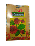 Stafil il kit Ricamo Mezzo Punto Consente di Realizzare un Quadro da Ricamare anche a Punto Croce, Stampa, Ago, Filati in Cotone Lanato e Istruzioni