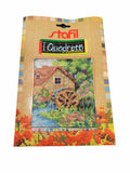 Stafil il kit Ricamo Mezzo Punto Consente di Realizzare un Quadro da Ricamare anche a Punto Croce, Stampa, Ago, Filati in Cotone Lanato e Istruzioni
