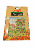 Stafil il kit Ricamo Mezzo Punto Consente di Realizzare un Quadro da Ricamare anche a Punto Croce, Stampa, Ago, Filati in Cotone Lanato e Istruzioni