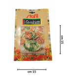 Stafil il kit Ricamo Mezzo Punto Consente di Realizzare un Quadro da Ricamare anche a Punto Croce, Stampa, Ago, Filati in Cotone Lanato e Istruzioni