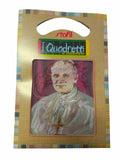 Stafil il kit Ricamo Mezzo Punto Consente di Realizzare un Quadro da Ricamare anche a Punto Croce, Stampa, Ago, Filati in Cotone Lanato e Istruzioni