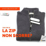 Stick Sblocca Zip Marbet 318 Sbloccare Cerniera Chiusura Lampo Cursore